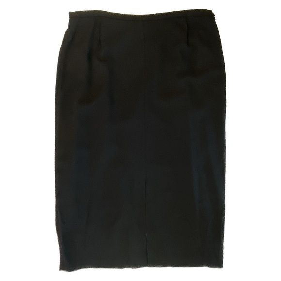 Karen Scott Dresses & Skirts - NEW — Karen Scott Black Midi Pencil Skirt Fully Lined w/Back Slit Size 18 Petite